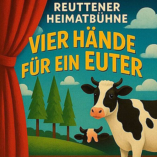 Vier Hände für ein Euter